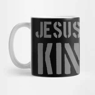 Jesus Is King - Christian Faith Mug